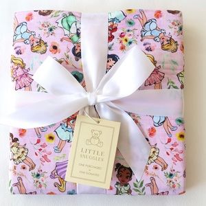 Little Snuggles Little Princess 2 Layer 50x50 Bamboo Blanket